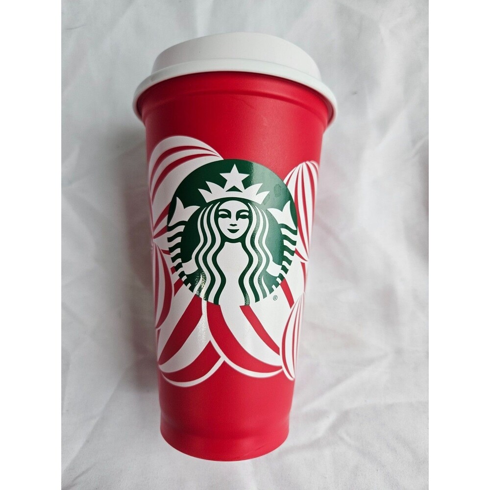 NEW‎ STARBUCKS REUSABLE 2024 RED CUP HOLIDAY CHRISTMAS COLLECTION